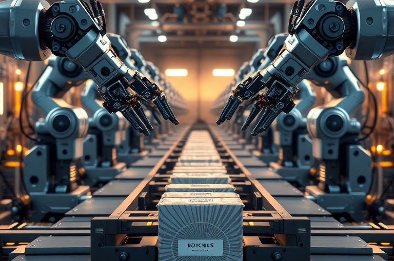 堆垛機自動化生產工藝