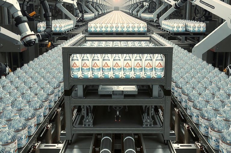 全自動(dòng)碼垛機(jī)提升包裝效率