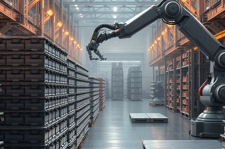 碼垛機器人蘇州自動化改造:精準控制提高效率降低成本