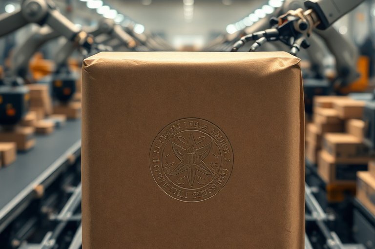 無錫智能工廠：全自動紙箱貼標簽機提高生產效率